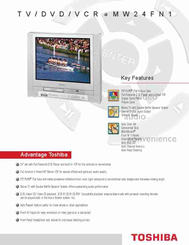 Toshiba DVD VCR Combo MW24FN1-page_pdf